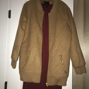 Forever 21 Longline Bomber Jacket